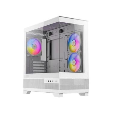 Imagem de Gabinete Gamer Antec Cx500m, RGB, Mid Tower, Lateral De Vidro, Branco 