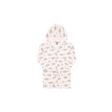 Imagem de Roupão  infantil com capuz masculino e feminino fleece - Tileesul, Beg