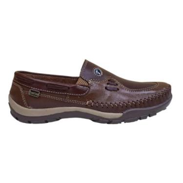 Imagem de Sapato Masculino Mocassim TERTULIANO 69 do 37 ao 45, Caramelo, Tabaco,