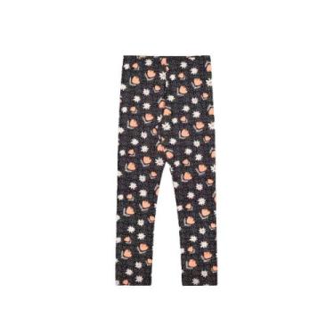 Imagem de Calça legging infantil apeluciada Alakazoo ref 66236, 12, Preto