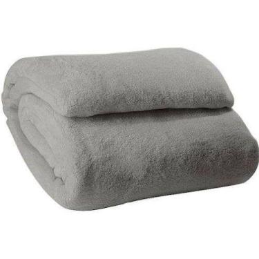 Imagem de Cobertor Mantinha com sherpa para o seu pet - BORGON, cinza