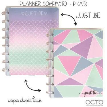 Imagem de Planner de Discos OCTO COMPACTO A5 - JUST BE