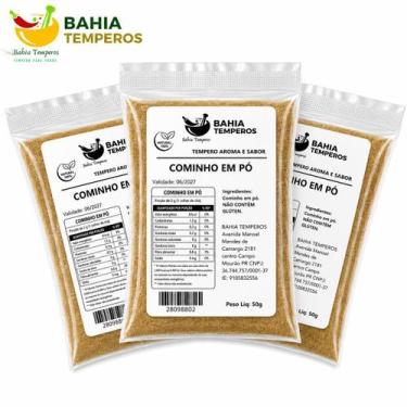 Imagem de Cominho Moído 250g Natural e Puro  Tempero Tradicional Para Feijão, Ca