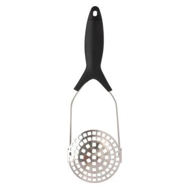 Imagem de Amassador de batata retratil aço inox e plastico pp clinck - CLINK