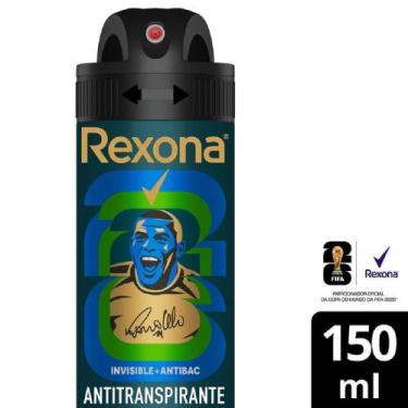 Imagem de Desodorante Antitranspirante Aerosol Rexona Men Antibacterial Invisibl