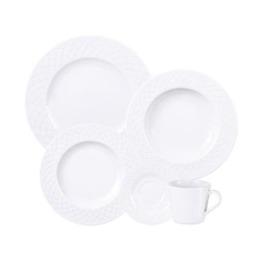 Imagem de Aparelho de Jantar Tramontina Ingrid em Porcelana Decorada 30 Peças