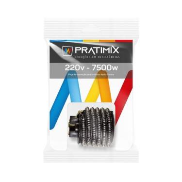 Imagem de Resistência Mega Banho Tipo Corona 7.500W/220V - Pratimix