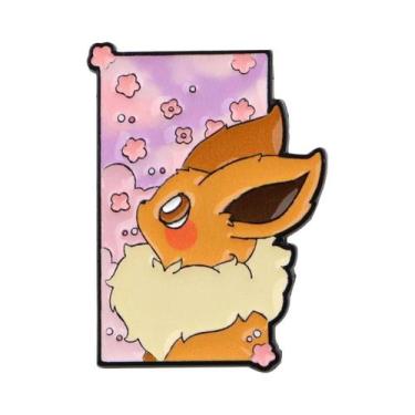 Imagem de Pins De Esmalte De Desenho Animado De Elfo E Animal De Anime, Broche D