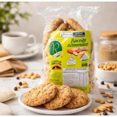 Imagem de Biscoito de Amendoim Ruschel 300g: Sabor Tradicional e Crocante Perfei