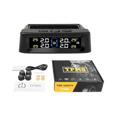 Imagem de Monitor De Pressão De Pneus TPMS Inteligente Alimentado Por Energia So