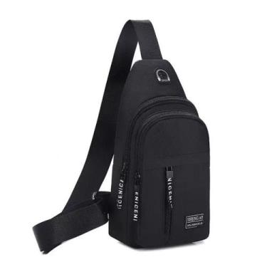 Imagem de Bolsa Mochila Masculina De Peito Tiracolo Pochete Bolsa Impermeável Tr
