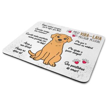Imagem de Mouse Pad Dog - Meu Vira lata caramelo, melhor pessoa! - JPS INFO