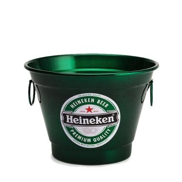 Imagem de Balde de Gelo e Cerveja Alumínio 6 Litros Heineken