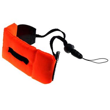 Imagem de RuiLing 1 alça de pulso flutuante de mergulho, cordão de mão para GoPro subaquático, câmera impermeável, chaves, óculos de sol, etc. (laranja), Laranja, 20cm*6cm*1.6cm