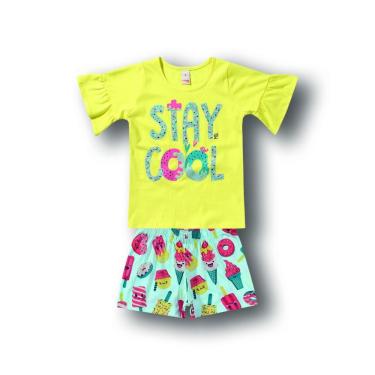 Imagem de Conjunto Infantil Stay Cool Amarelo - Marisol Play