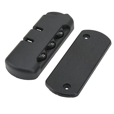 Imagem de Bloqueio de senha de bagagem,bloqueio de bagagem de substitui??o, combina??o de c¨®digo de senha de 3 d¨ªgitos, bloqueio de seguran?a para mala, textura fosca de alta seguran?a, c¨®digo de bagagem