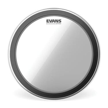 Imagem de Pele Para Bumbo EMAD transparente 16" Evans BD16EMAD