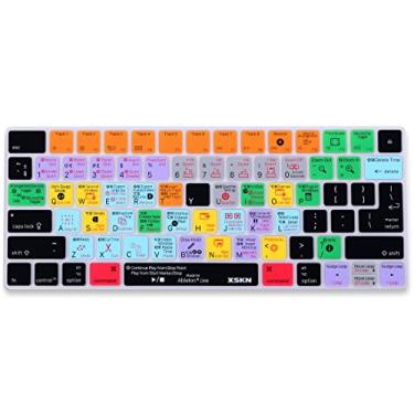 Imagem de Capa de silicone para teclado XSKN Ableton Live de corte curto, compatível com Apple Magic Keyboard US e EU Layout (MLA22LL/A) (MLA22B/A)