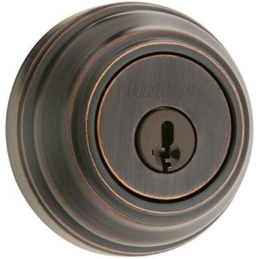 Imagem de Kwikset Assinatura Série 99800-089 Fechadura de cilindro única SmartKeyTM de bronze veneziano