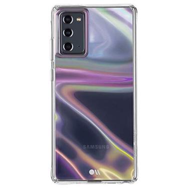 Imagem de Case-Mate - Capa para Samsung Galaxy Note 20 5G - Bolha de Sabonete com Micropel - Proteção contra quedas de 3 m - 6,7 polegadas - Iridescente