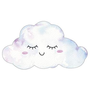 Imagem de Aplique MDF e Papel Litoarte 4 cm - Modelo APM4-299 Nuvens
