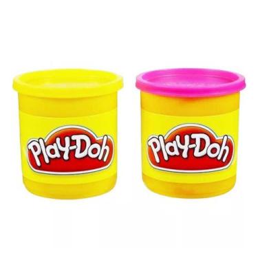 Imagem de Massinha De Modelar Play-Doh Pote Com 2 Cores 23655 - Hasbro