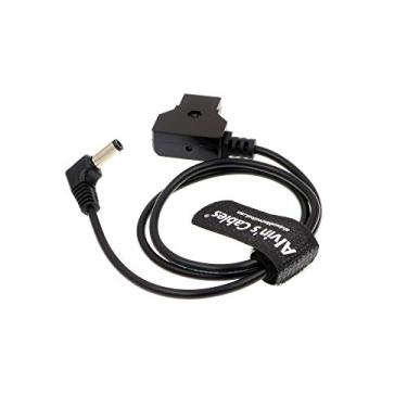 Imagem de Alvin's Cables AlvinTap (DTap) para 2.1 DC 12 V Cabo de ângulo reto para Blackmagic Design Video Assist, Atomos Shogun, monitor SmallHD 702 60 cm | 59.9 cm