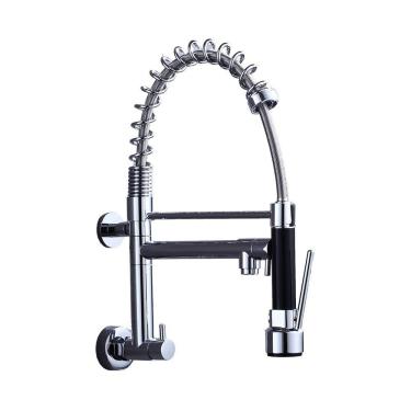 Imagem de Torneira Gourmet 40cm com Misturador Monocomando Cromada de Parede Belcca TGM40C-PL