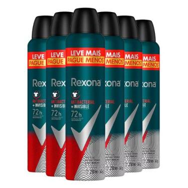 Kit 3 Desodorantes Antitranspirante Aerosol Feminino Rexona Cotton Dry 72  horas 250ml