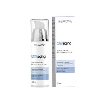 Imagem de Sérum Facial Rejuvenescedor Ác Hialurônico Revesratrol Efeito Lifting Savona