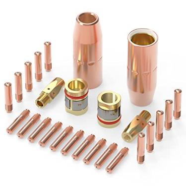 Imagem de Kit de pistola de soldagem Yeswelder MIG Difusor de bico para Miller Millermatic M-25/M-40 Hobart Torch Difusor de bocal, .035" Accessory Kit