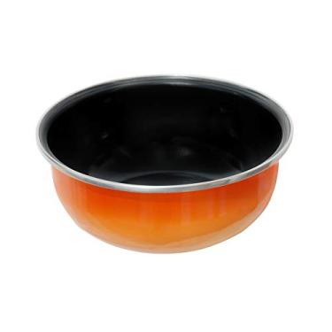 Imagem de Tigela Bojuda 22 Esmaltada Laranja degradê - 3000 ml - Ewel