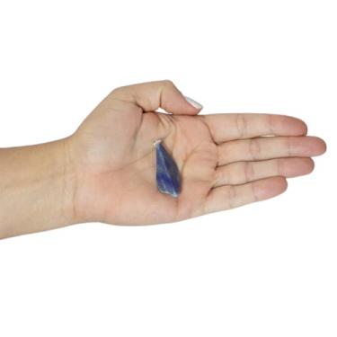 Imagem de PINGENTE PEDRA ROLADA QUARTZO AZUL - (2 a 3,5) cm