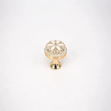 Imagem de Maçanetas e puxadores de porta em flor de um único furo para armário de cozinha Acessórios de móveis de armário, C