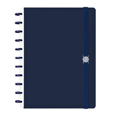 Imagem de Caderno de Disco Iscool Inteligente G Solid Colors Azul Marinho