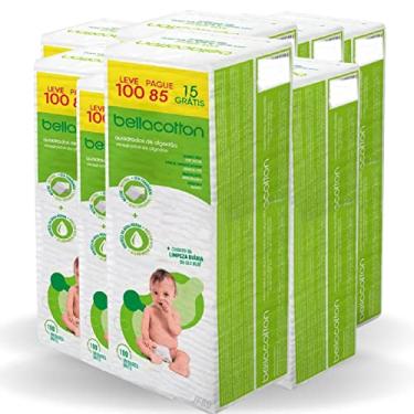Imagem de Algodão Quadrado Bellacotton Bebê 600 Unidades