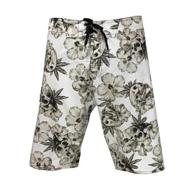 Imagem de Bermuda Água Alkary Caveira Floral-Masculino
