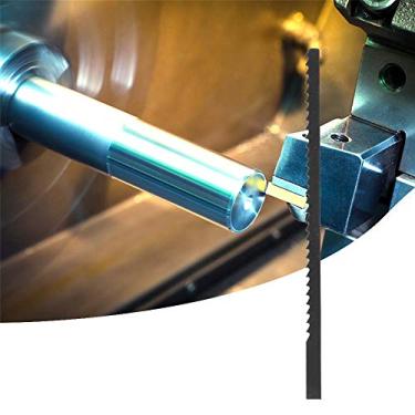 Imagem de Mini lâmina de serra de vaivém, fácil de instalar Mini lâmina de serra de vaivém dedicada de com ferro para serrar peças