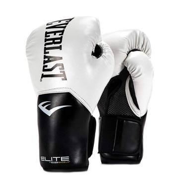 Imagem de Luvas de Treinamento Everlast Elite Pro Style, Branco
