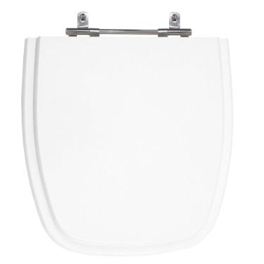 Imagem de Assento Laqueado Fit Branco Tampa P/ Vaso Celite em Mdf
