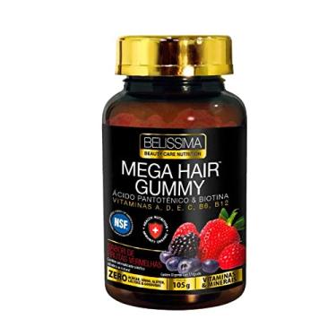 Imagem de Mega Hair Gummy - Frutas Vermelhas - Belissima