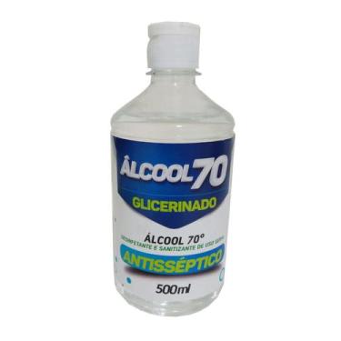 Imagem de Álcool 70 Glicerinado Antisséptico 500ml Com Dosador Tnt - Tnt Nitros
