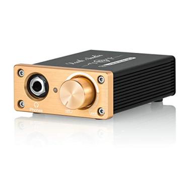 Imagem de Douk Audio Amplificador de fone de ouvido U3, mini amplificador Hi-Fi para PC de mesa doméstico de 6,35 mm/fones de ouvido de 3,5 mm, classe A, entrada RCA, CC 5V