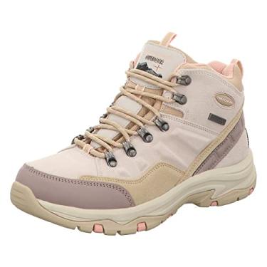 Imagem de Skechers Bota feminina com ajuste relaxado Trego Rocky Mountain, Natural, 10
