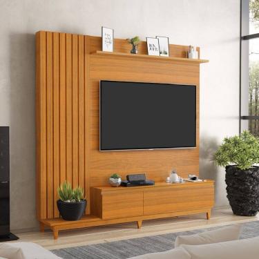 Imagem de Rack Painel Para Sala Ripado Jakarta Para TV até 65 Polegada