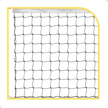 Imagem de Rede De Volei 9Mts 1 Lona Fio 1Mm Bas Sports Mania - Branco