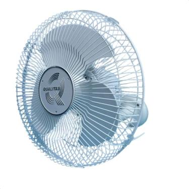 Imagem de Ventilador de Parede 30cm Oscilante Branco Comercial Q300P Qualitas 110v 220v Bivolt