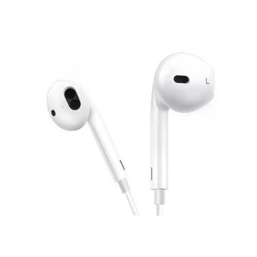 Imagem de Fone De Ouvindo Estereo Com Fio E Microfone P2 Branco In-ear - Online