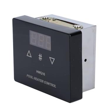 Imagem de Painel Elétrico do Termostato da Piscina, Painel de Controle Preciso do Tela Táctil do Aquecedor da Piscina do Controle 220v para a Banheira de Hidromassagem