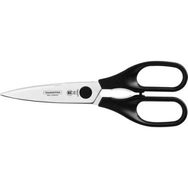 Imagem de Tesoura Multiuso Tramontina Aço Inox Supercort 8" Preto